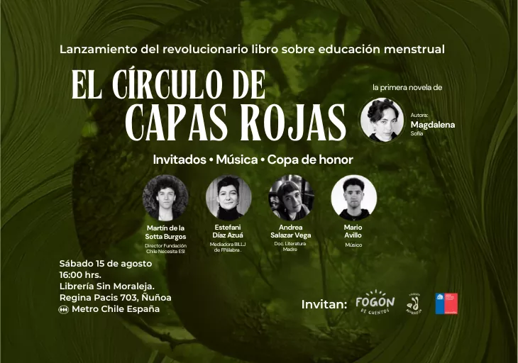 Imagen de la actividad: Lanzamiento del libro El círculo de capas rojas de Magdalena Sofía