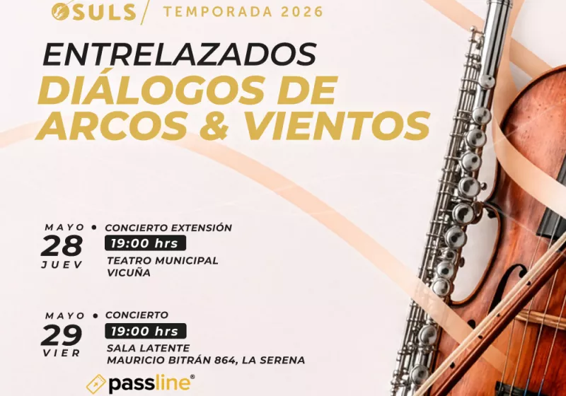 II Concierto Música de Cámara 2026 | Entrelazados: Diálogos de arcos y vientos