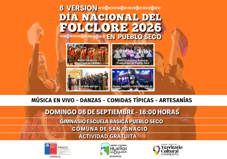 Imagen de la actividad: 8° Versión del Día Nacional del Folclore en Pueblo Seco