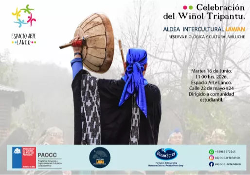Wiñol Tripantu: jornada educativa junto a la Aldea Intercultural Lawan