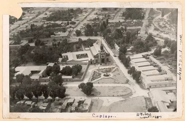 Vista aérea de la Iglesia de San Francisco de Copiapó