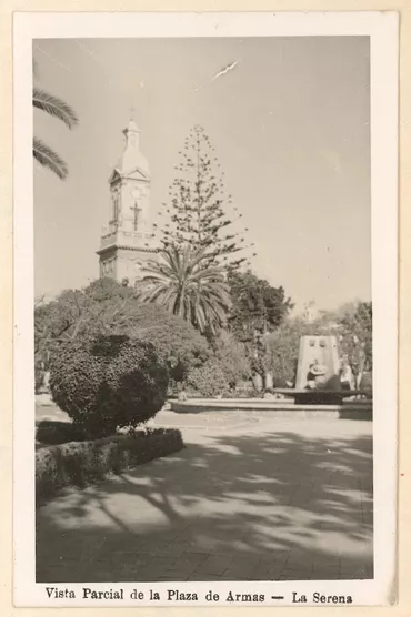 Vista Parcial de la Plaza de Armas de La Serena