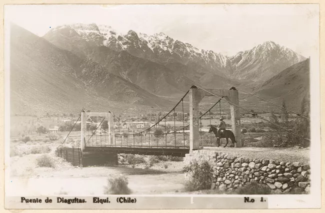 Puente de Diaguitas. Elqui (Chile)