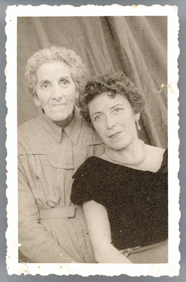 Retrato de dos mujeres