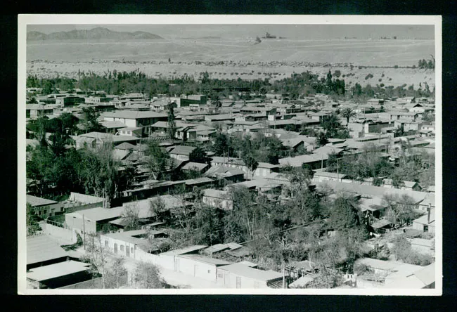 Vista ciudad de Vallenar