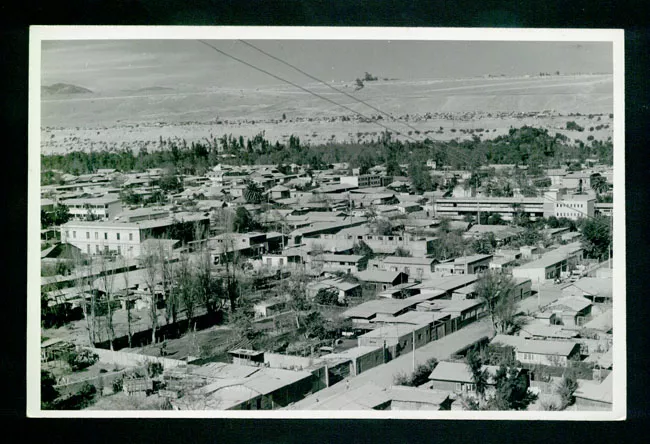 Vista ciudad de Vallenar