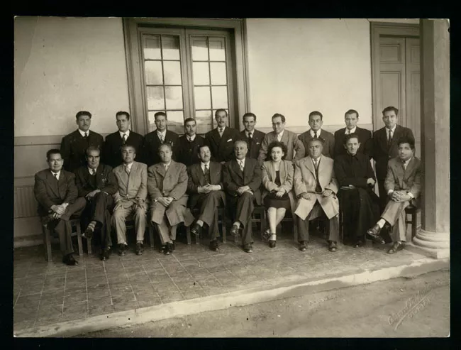 Retrato de profesores
