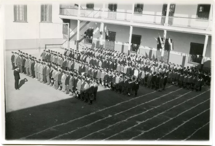 Acto en el colegio Seminario Conciliar de La Serena, 1929