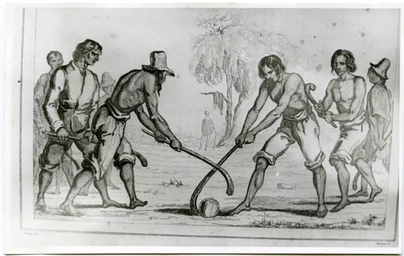 Juego de La Chueca, 1800
