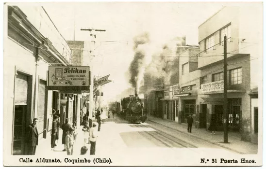 Calle Aldunate de Coquimbo