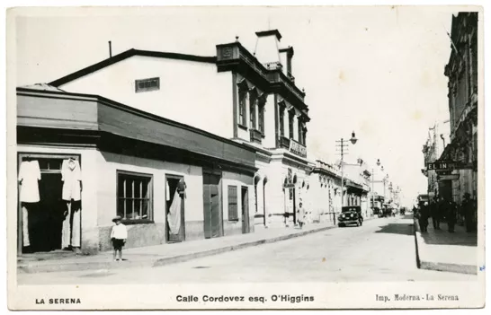 Calle Cordovez esquina O´Higgins de La Serena