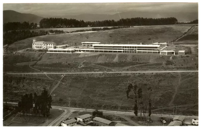 Antiguo edificio Universidad de Chile en La Serena, 1966