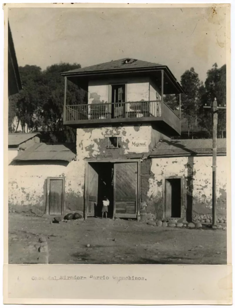 Casa del Mirador de La Serena, 1955