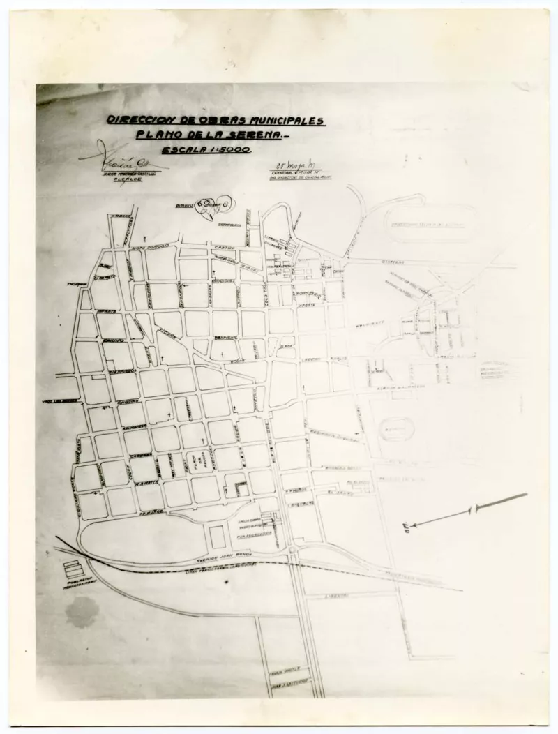 Plano de La Serena