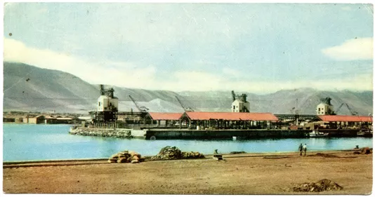 Obras del puerto de Iquique
