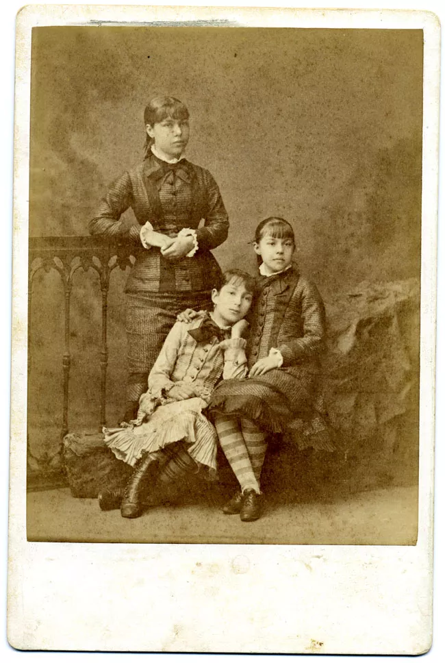 Retrato grupal infantil