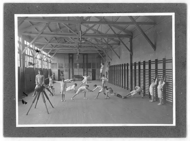 Clase de gimnasia