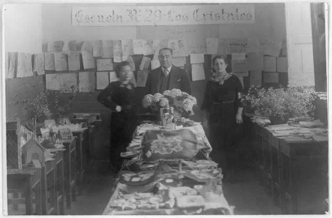 Exposición de trabajos manuales