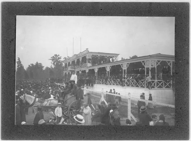 Fiesta en el parque Cousiño
