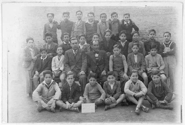 Escuela Superior de Hombres Nº58, Santiago. 4º año A  1939