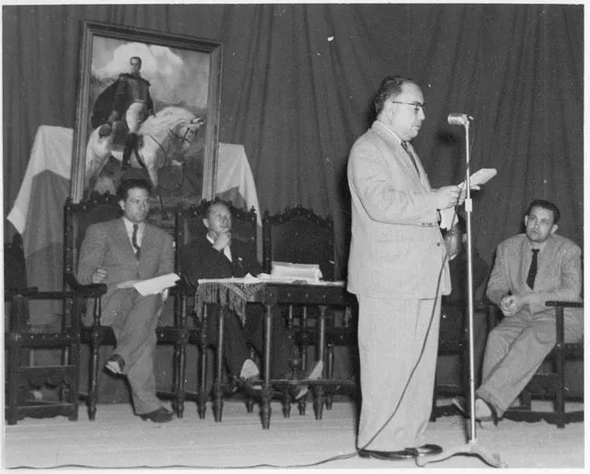 Convención de maestros en Mendoza