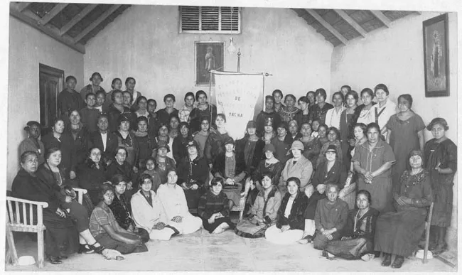 Cooperación plebiscitaria de mujeres chilenas, Tacna