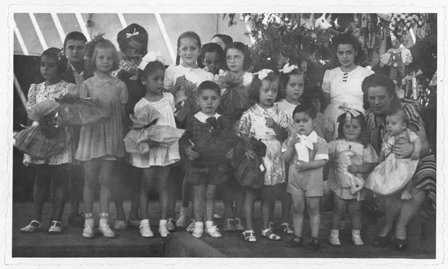 Hijos de docentes, Navidad, 1943