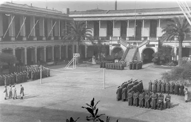 Ejercito de Chile. Antigua Escuela Militar