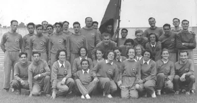 Equipo Chileno de Atletismo que actua en campeonato en Lima