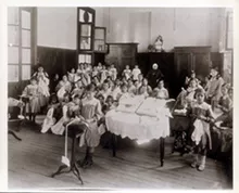 Colegio de la Providencia, sala de costura