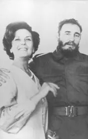 LAURA ALLENDE GOSSENS Y DON FIDEL CASTRO