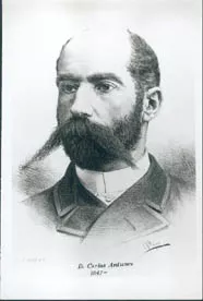 RETRATO DE DON CARLOS ANTUNEZ GONZALEZ
