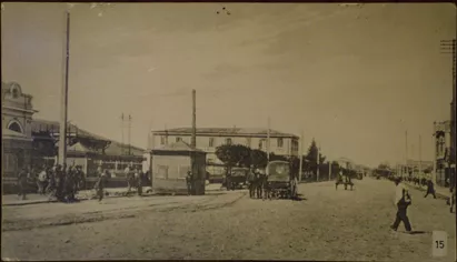 Calle Barros Arana, Temuco, 1920