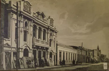 Teatro Tepper en calle Bulnes, 1928
