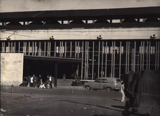 Estación de Temuco, Calle Barros Arana