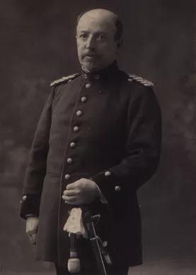 Emilio Puga C. Cirujano del Regimiento Tucapel, 1915