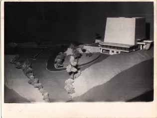 Maqueta proyecto Museo Regional de la Araucanía