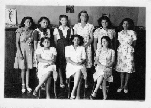 Retratro grupal femenino