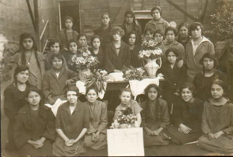 Retrato grupal femenino