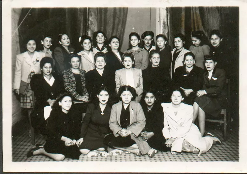 Retrato grupal femenino
