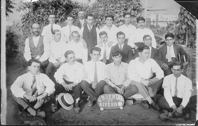 Retrato grupal masculino