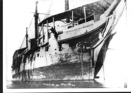 Barco Liffey anclado en Mejillones