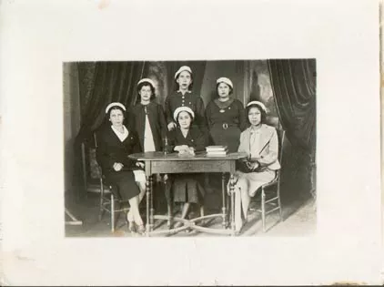 Retrato grupal femenino