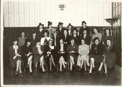Retrato grupal femenino