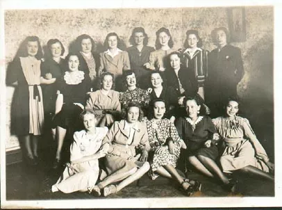 Retrato grupal femenino