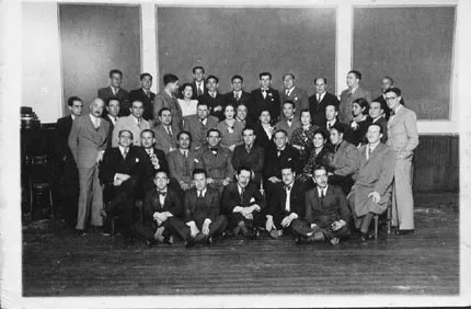 Retrato grupal mixto