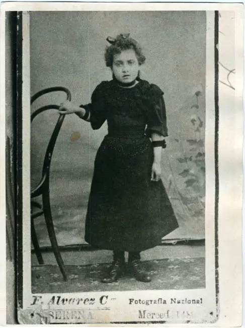 Retrato de Gabriela Mistral