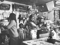 Hogar de un Minero del Carbón