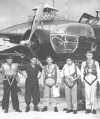 Aviadores chilenos que interceptaron pescadores norteamericanos