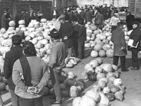 Chile, comercio en la Vega Central